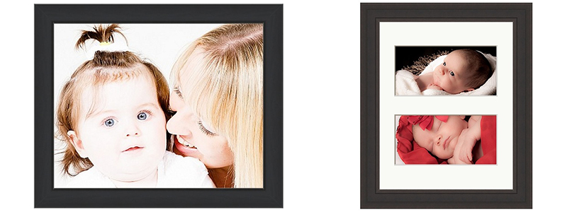 !0 x 8 inch frame with single image and double image
